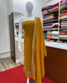 Women's Churidar Material Georgette with Lining Code: 1729