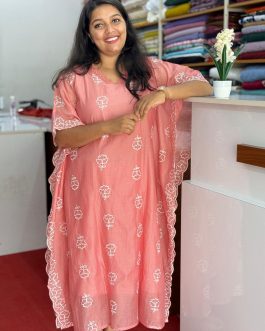 Women’s Kaftan with thread work – Code: KU-521